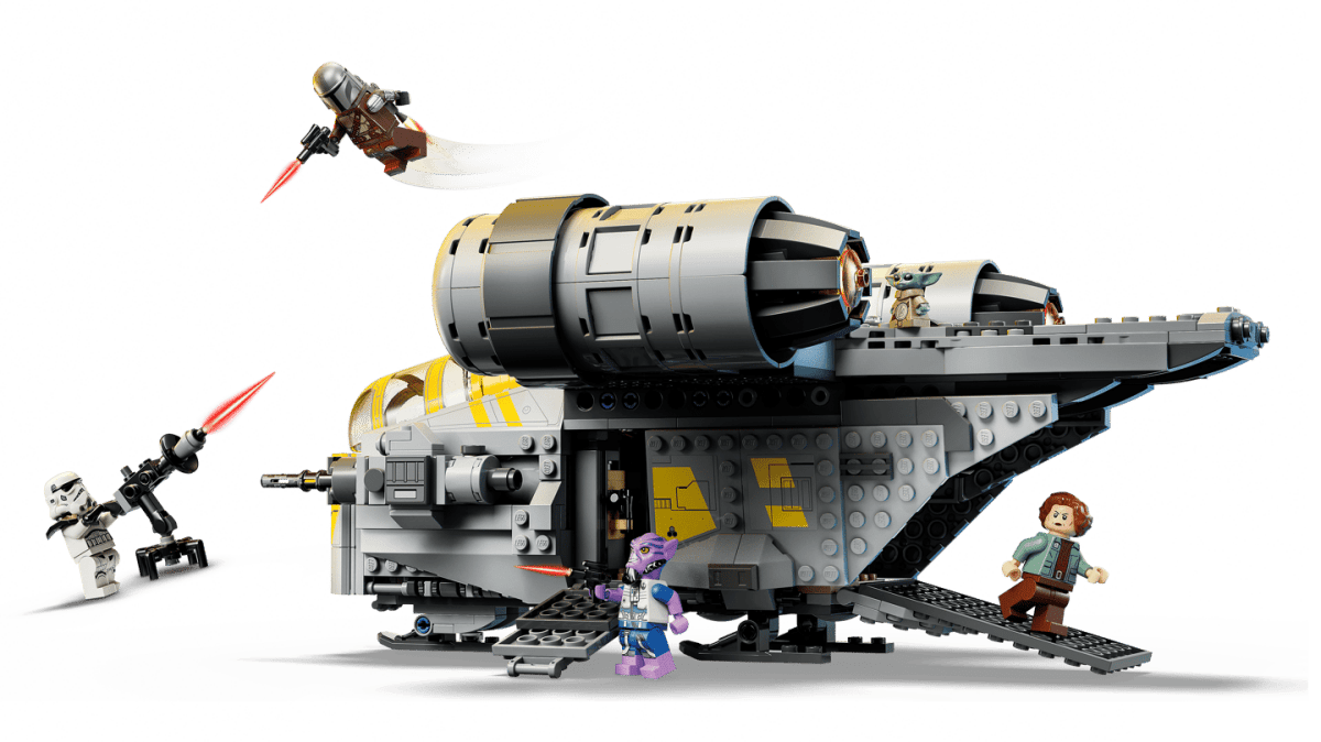 LEGO Star Wars The Razor Crest 75447 – 930-Piece Mandalorian & Grogu Starship Building Set