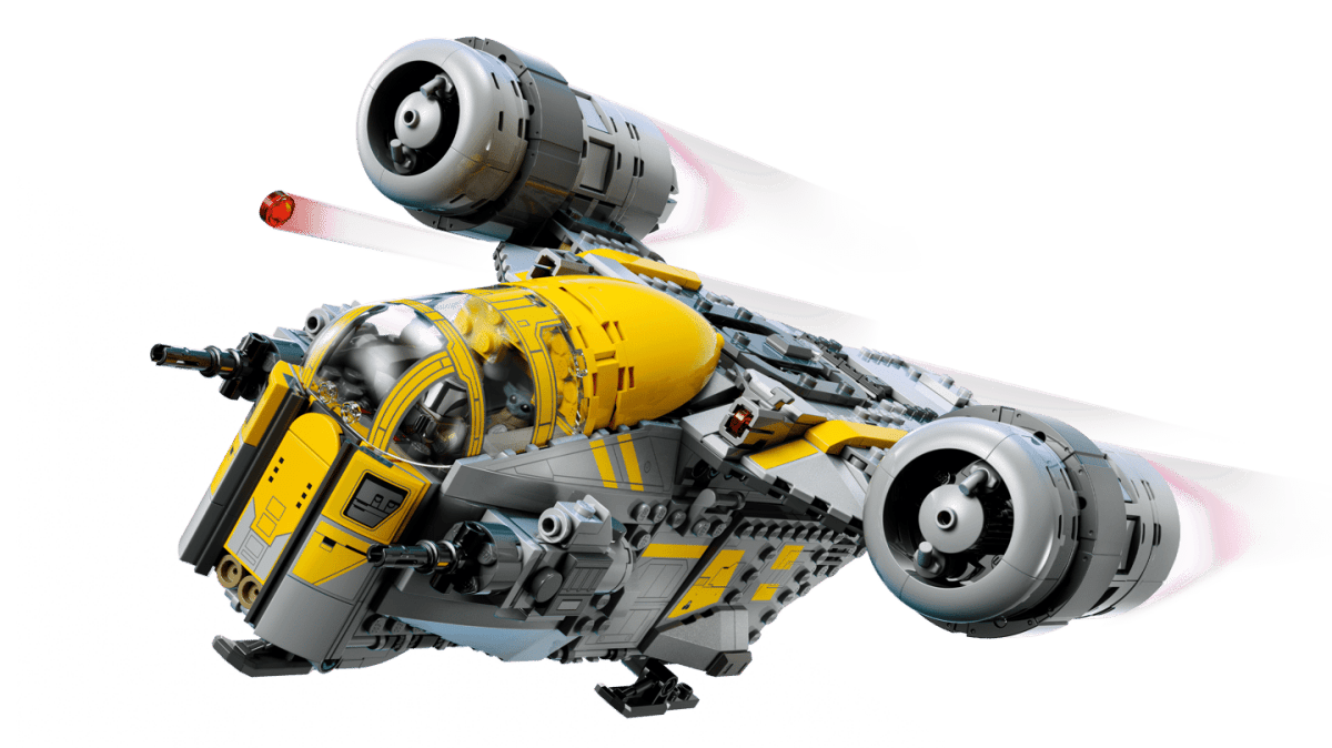 LEGO Star Wars The Razor Crest 75447 – 930-Piece Mandalorian & Grogu Starship Building Set