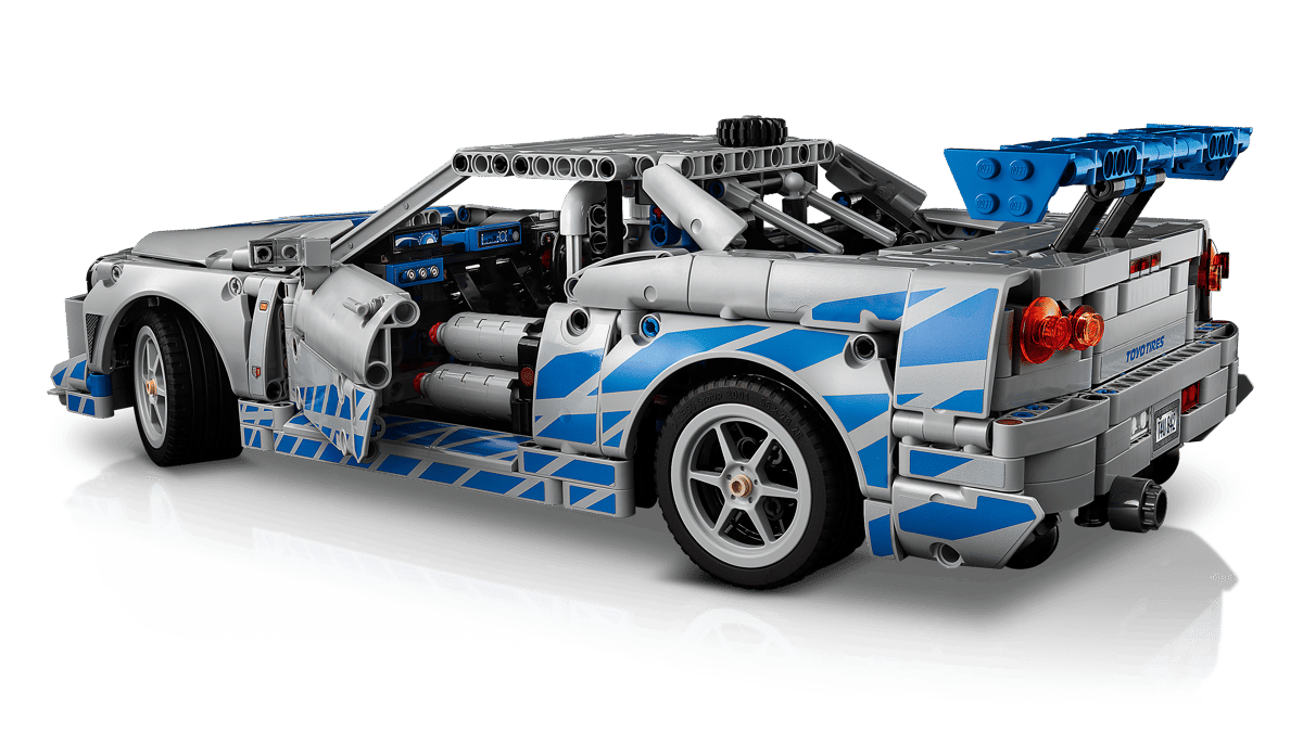 LEGO Technic 2 Fast 2 Furious Nissan Skyline GT-R (R34) 42210 – Fast & Furious Collectible Car Building Set