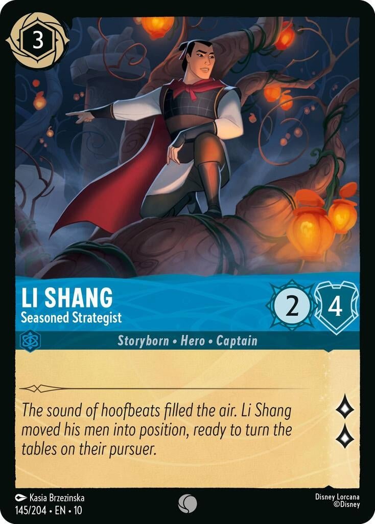 Li Shang - Seasoned Strategist (145/204) (Whispers in the Well) in Malta | LAB7