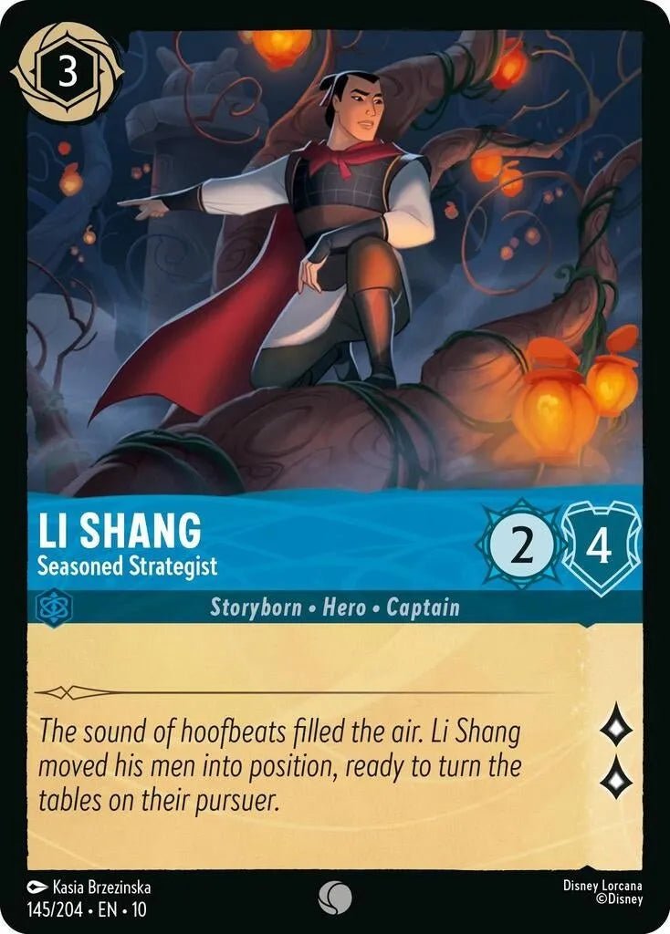 Li Shang - Seasoned Strategist (145/204) (Whispers in the Well) in Malta | LAB7