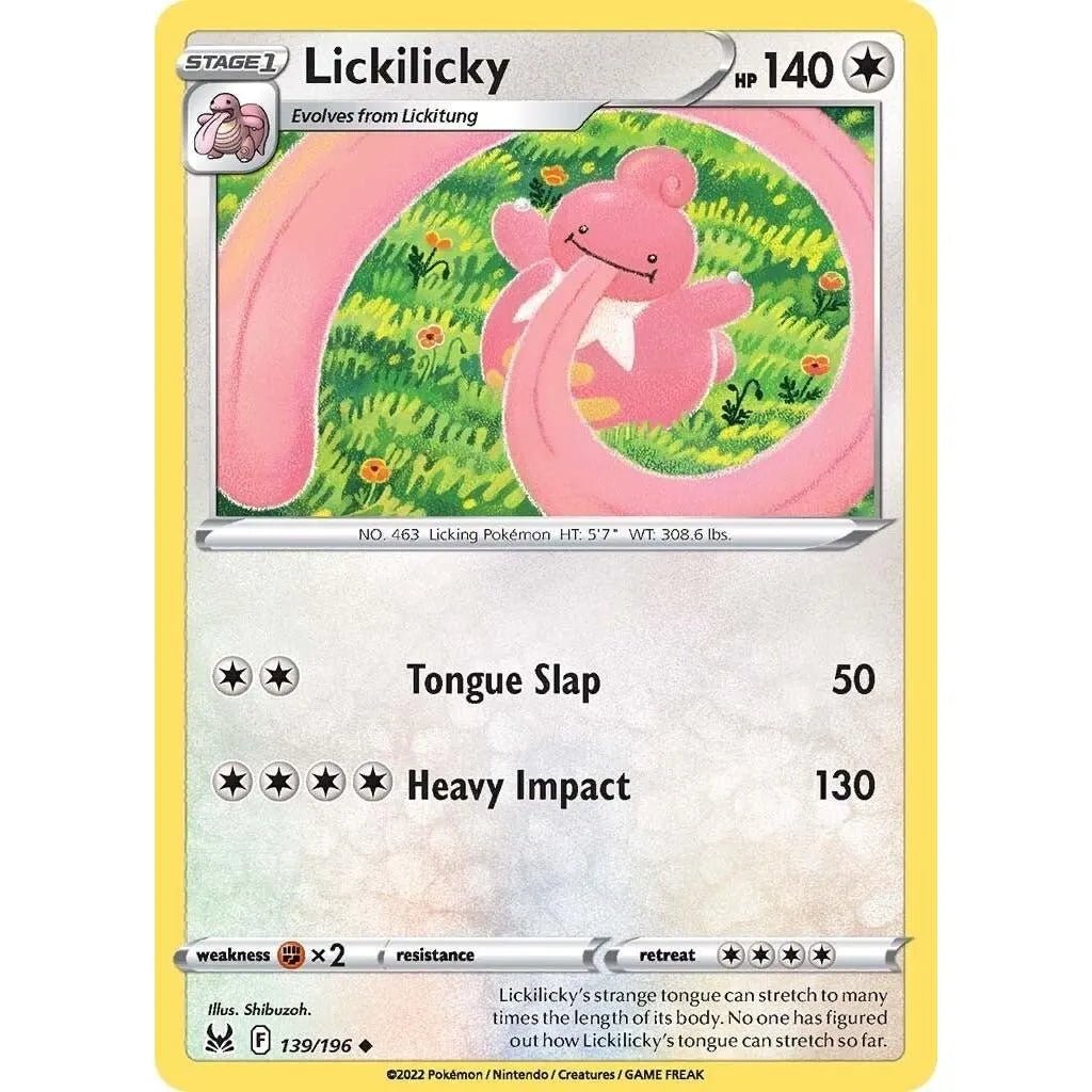 Lickilicky (139/196) (SWSH11: Lost Origin) in Malta | LAB7