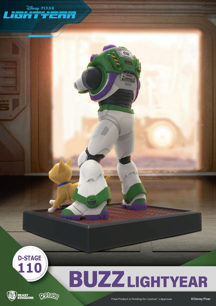 Beast Kingdom - Lightyear D - Stage PVC Diorama Buzz Lightyear 15 cm