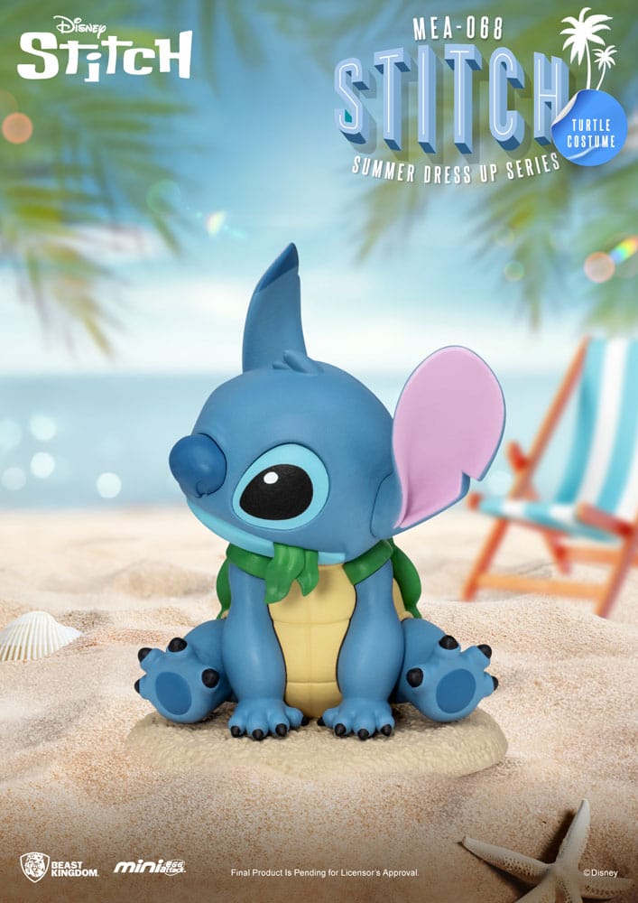 Beast Kingdom Lilo & Stitch Mini Egg Attack Stitch Summer Dress - Up Figurine by LAB7 Malta, Europe