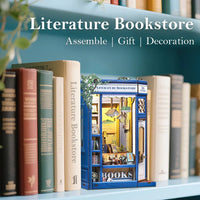 Literature Bookstore Book Nook DIY Kit With LED Light in Malta | LAB7