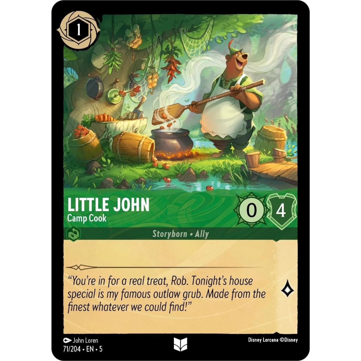 Little John - Camp Cook (71/204) (Shimmering Skies) in Malta | LAB7
