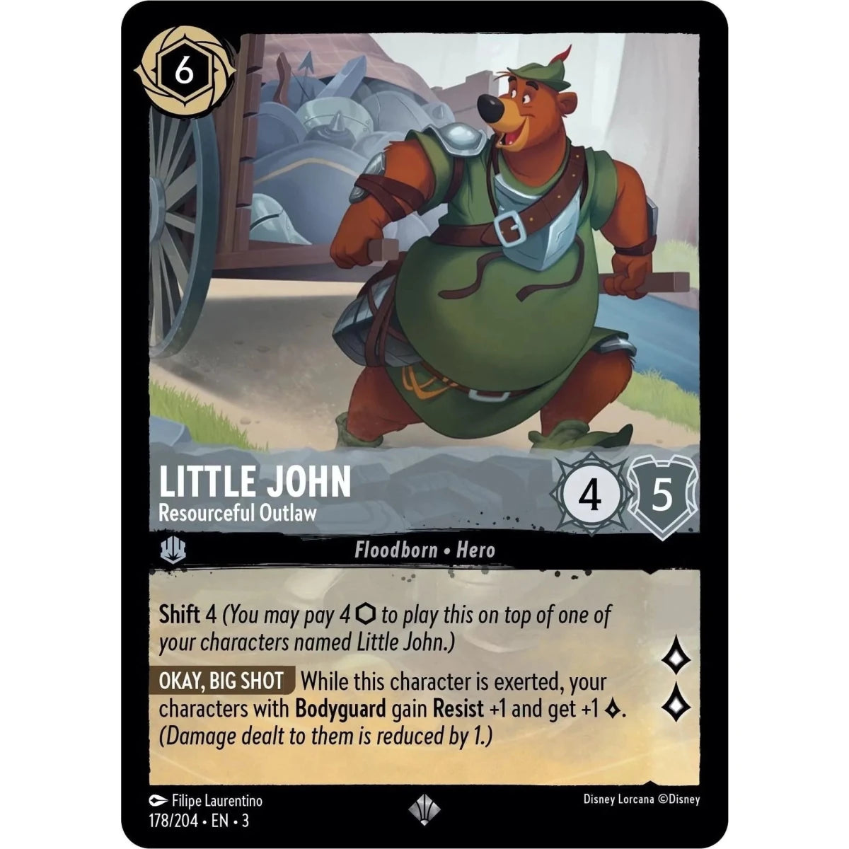 Little John - Resourceful Outlaw (178/204) (Into the Inklands) in Malta | LAB7