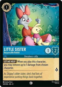 Little Sister - Responsible Rabbit (163/204) (Reign of Jafar) in Malta | LAB7