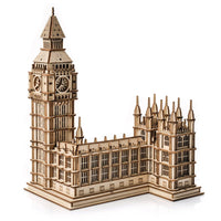 Little Story Big Ben (Elizabeth Tower) 3D Wooden Puzzle Model by LAB7 Malta, Europe