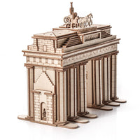 Little Story Brandenburg Gate 3D Wooden Puzzle Model by LAB7 Malta, Europe