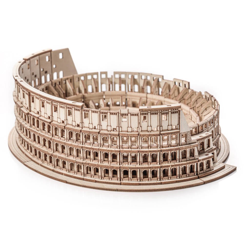 Little Story Colosseum 3D Wooden Puzzle Model by LAB7 Malta, Europe