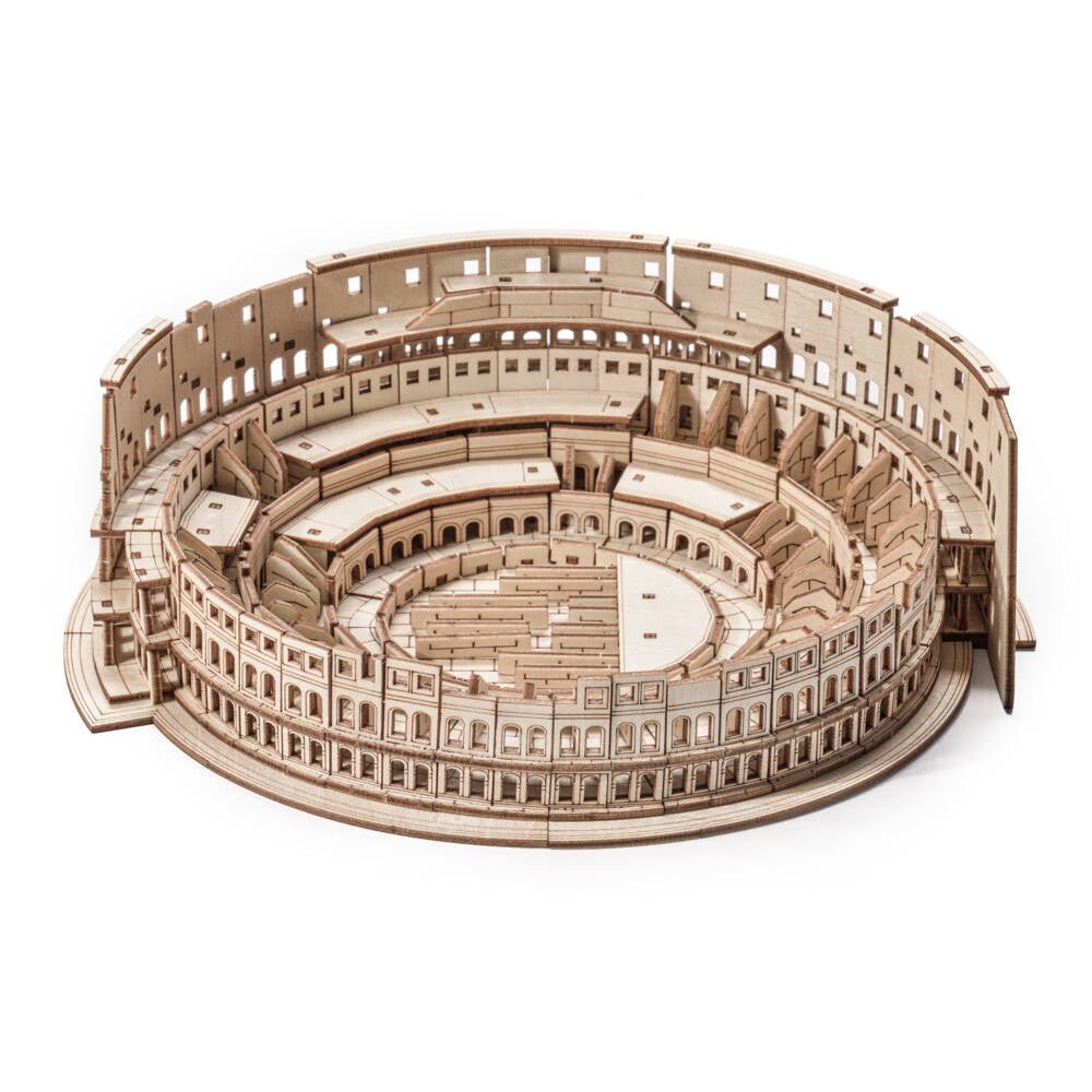 Little Story Colosseum 3D Wooden Puzzle Model by LAB7 Malta, Europe