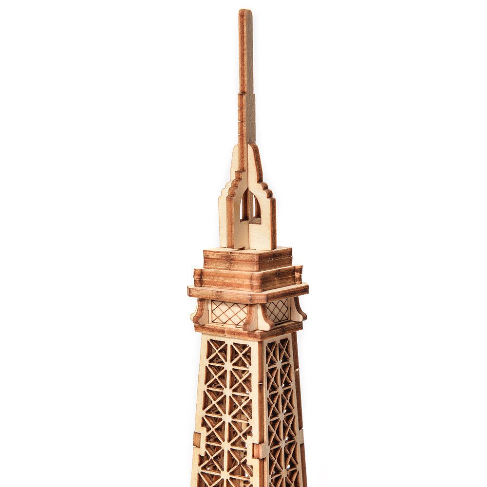 Little Story Eiffel Tower 3D Wooden Puzzle Model by LAB7 Malta, Europe