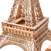 Little Story Eiffel Tower 3D Wooden Puzzle Model by LAB7 Malta, Europe