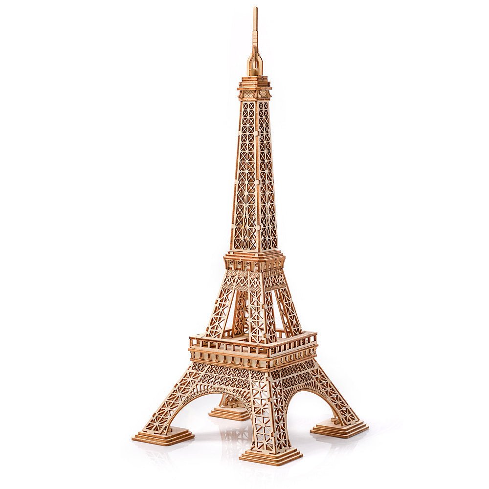 Little Story Eiffel Tower 3D Wooden Puzzle Model by LAB7 Malta, Europe