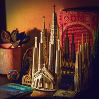 Little Story Sagrada Familia 3D Wooden Puzzle Model by LAB7 Malta, Europe