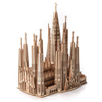 Little Story Sagrada Familia 3D Wooden Puzzle Model by LAB7 Malta, Europe