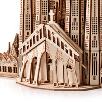 Little Story Sagrada Familia 3D Wooden Puzzle Model by LAB7 Malta, Europe