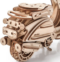 Little Story Sting Scooter 3D Wooden Puzzle Model by LAB7 Malta, Europe