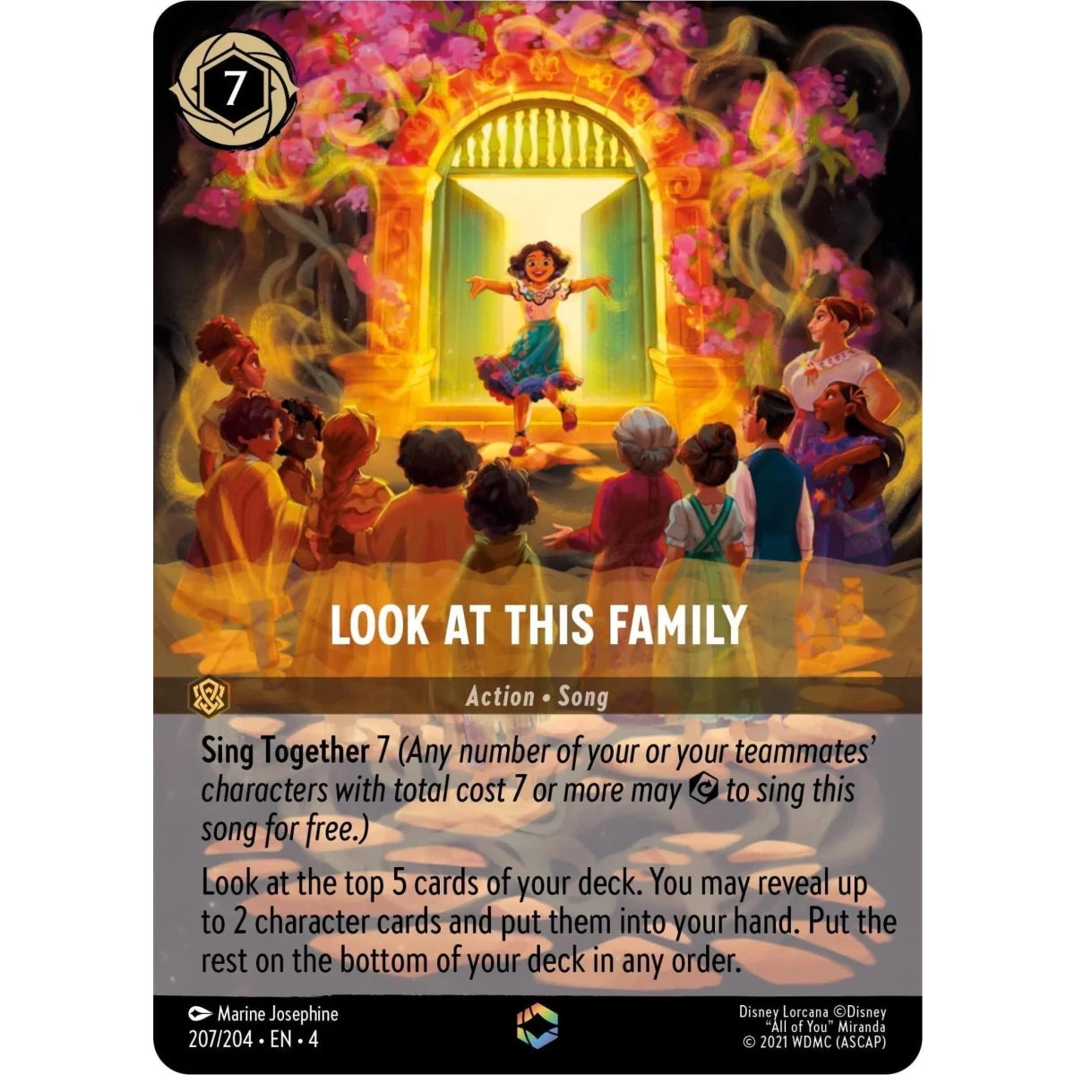 Look at This Family (Enchanted) (207/204) (Ursula's Return) in Malta | LAB7
