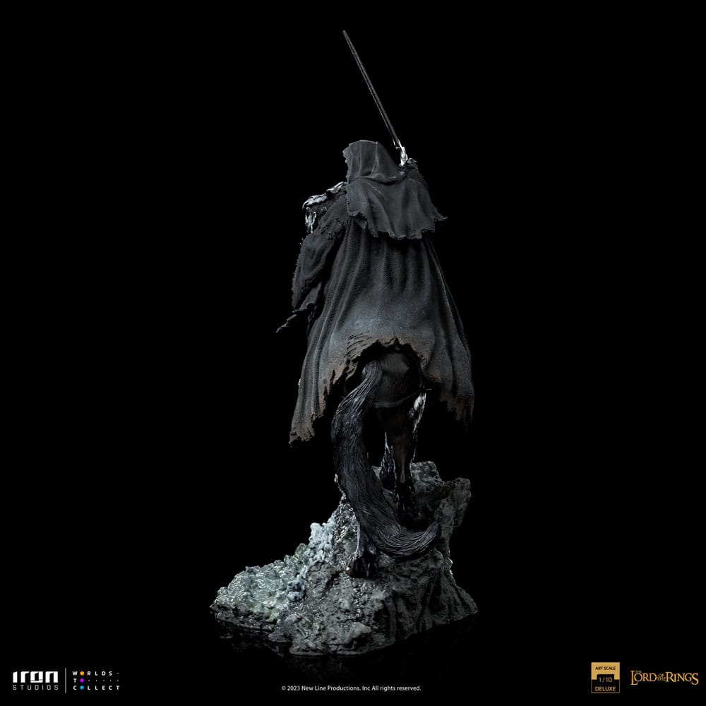 Lord Of The Rings Deluxe Art Scale Statue 1/10 Nazgul on Horse 42 cm by LAB7 Malta, Europe