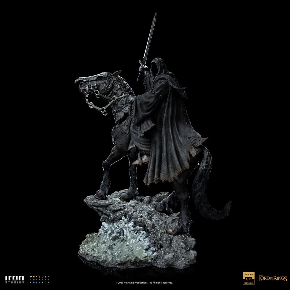 Lord Of The Rings Deluxe Art Scale Statue 1/10 Nazgul on Horse 42 cm by LAB7 Malta, Europe