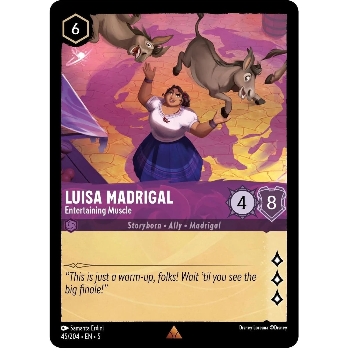 Luisa Madrigal - Entertaining Muscle (45/204) (Shimmering Skies) in Malta | LAB7