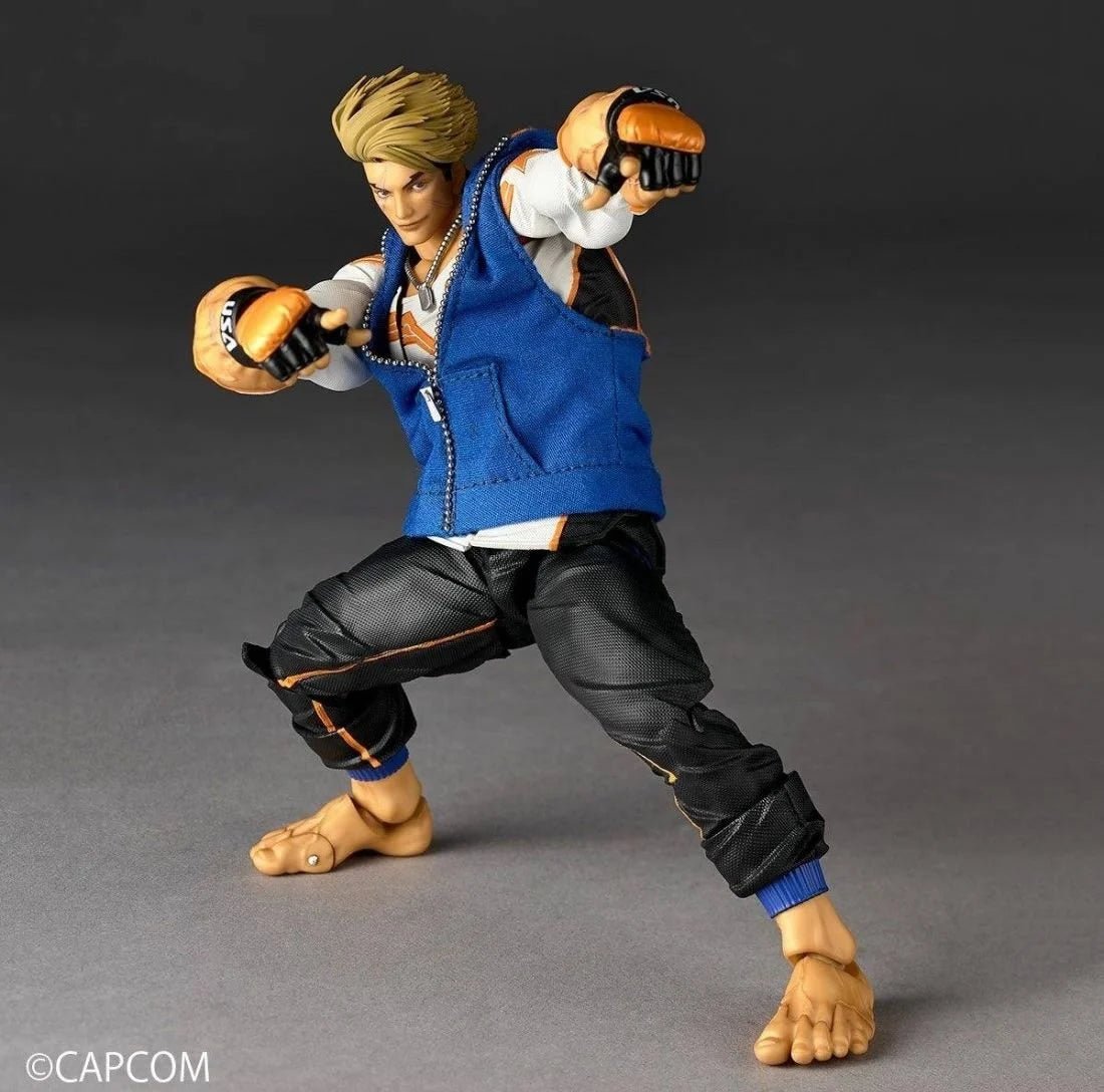Luke Revoltech Amazing Yamaguchi Kaiyodo - Street Fighter 6 action figure 16 cm by LAB7 Malta, Europe