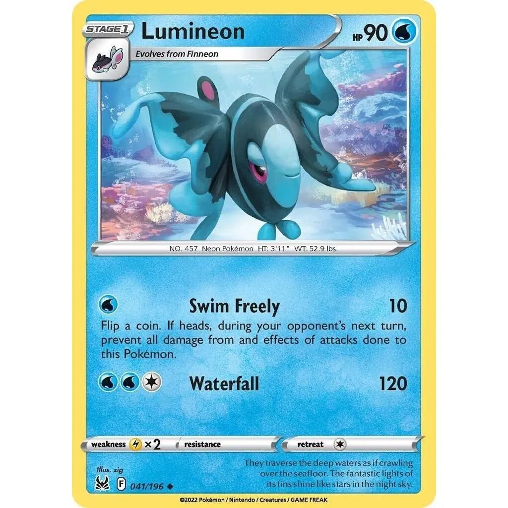 Lumineon (041/196) (SWSH11: Lost Origin) in Malta | LAB7