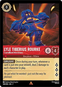 Lyle Tiberius Rourke - Crystallized Mercenary (140/204) (Archazia's Island) in Malta | LAB7