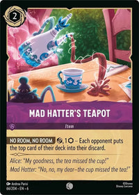 Mad Hatter's Teapot (66/204) (Azurite Sea) in Malta | LAB7