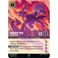 Madam Mim - Purple Dragon (Enchanted) (208/204) (Rise of the Floodborn) in Malta | LAB7