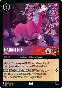 Madam Mim - Rhino (69/204) (Reign of Jafar) in Malta | LAB7
