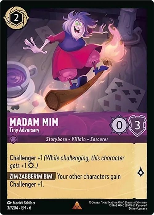 Madam Mim - Tiny Adversary (37/204) (Azurite Sea) in Malta | LAB7
