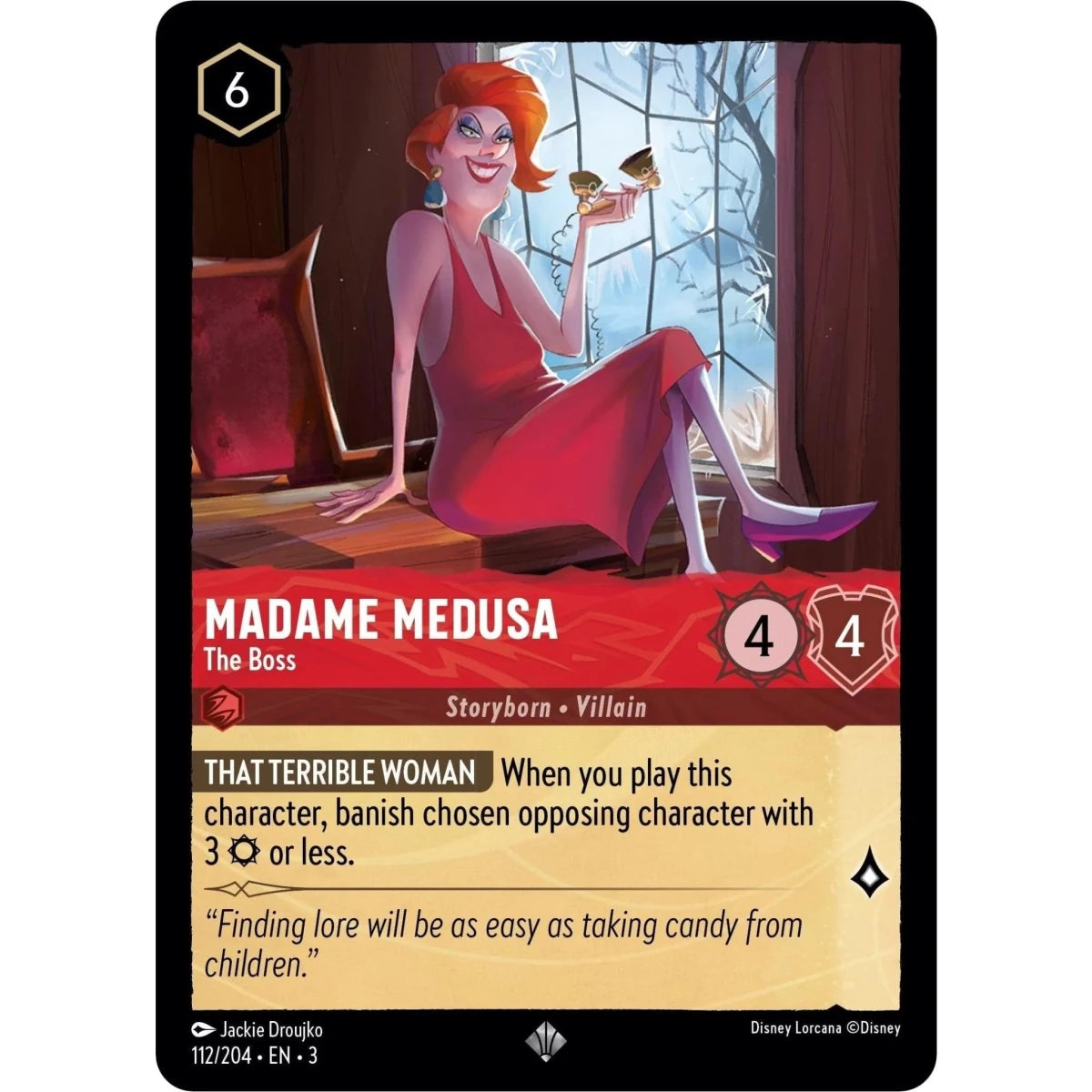 Madame Medusa - The Boss (112/204) (Into the Inklands) in Malta | LAB7