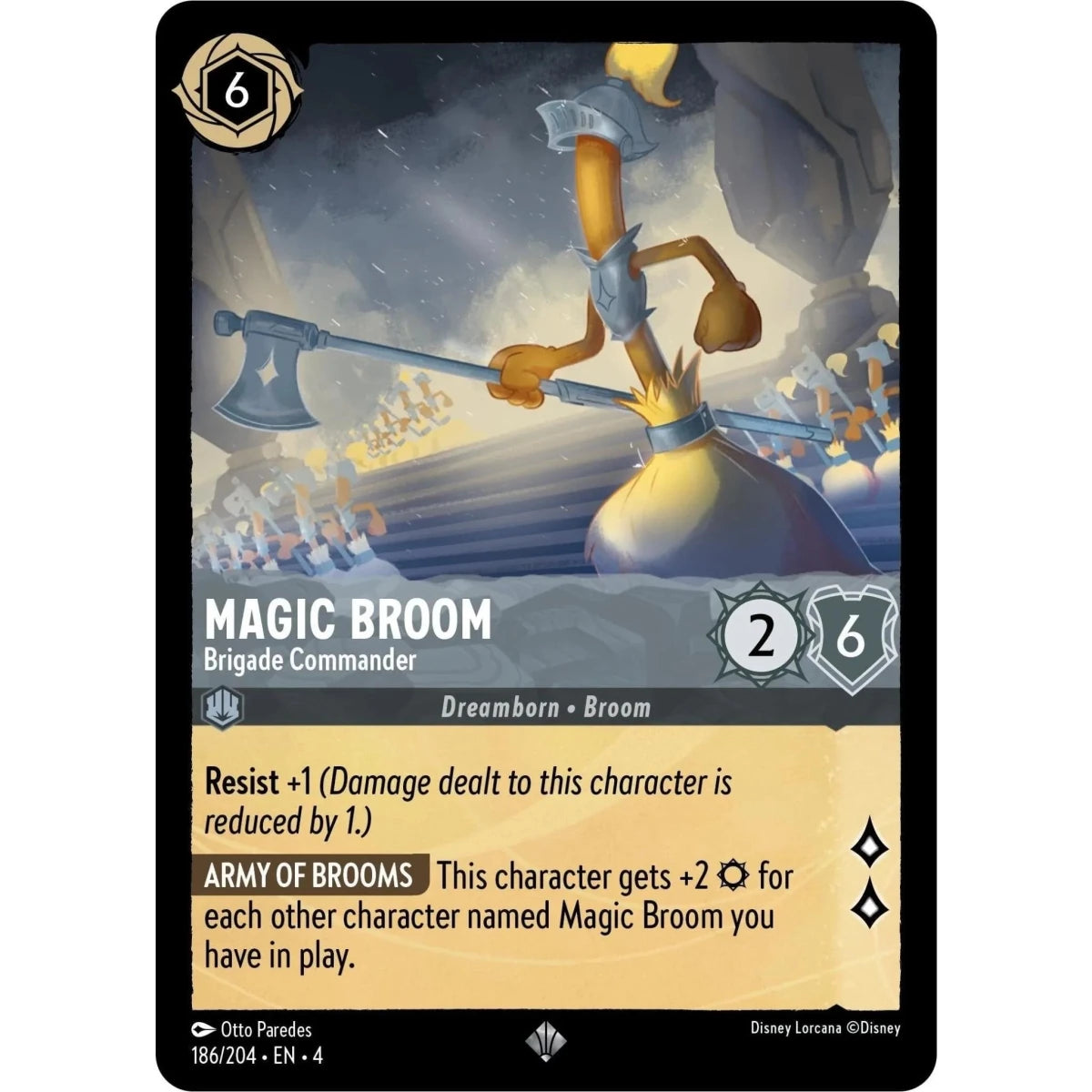 Magic Broom - Brigade Commander (186/204) (Ursula's Return) in Malta | LAB7
