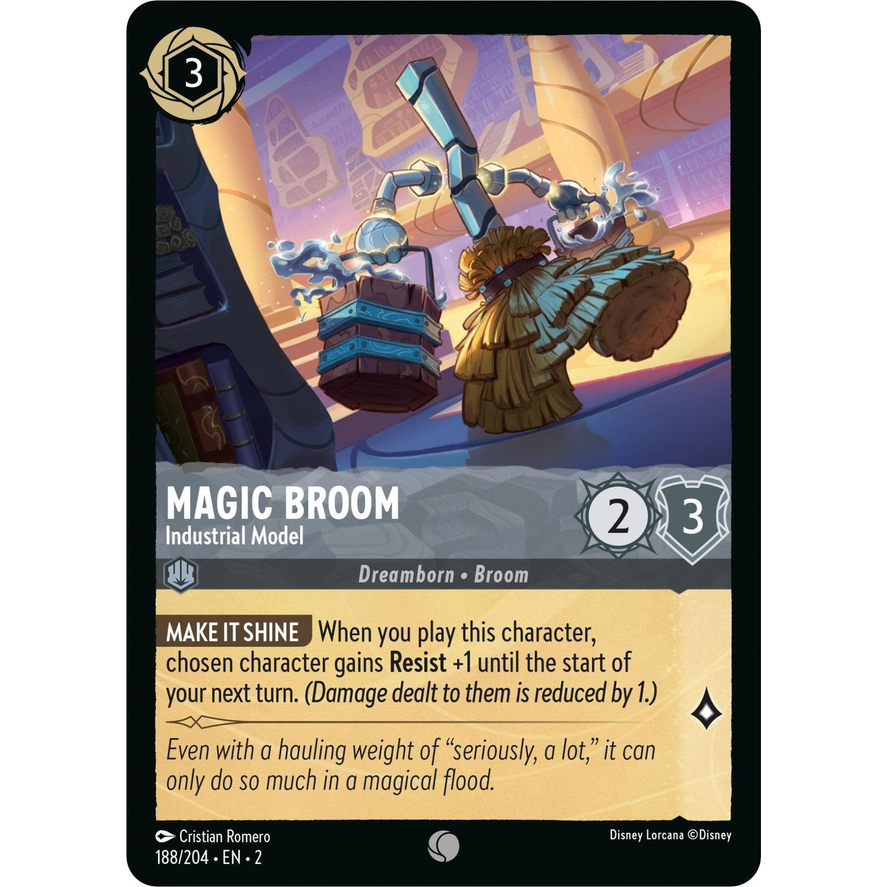 Magic Broom - Industrial Model (188/204) (Rise of the Floodborn) in Malta | LAB7