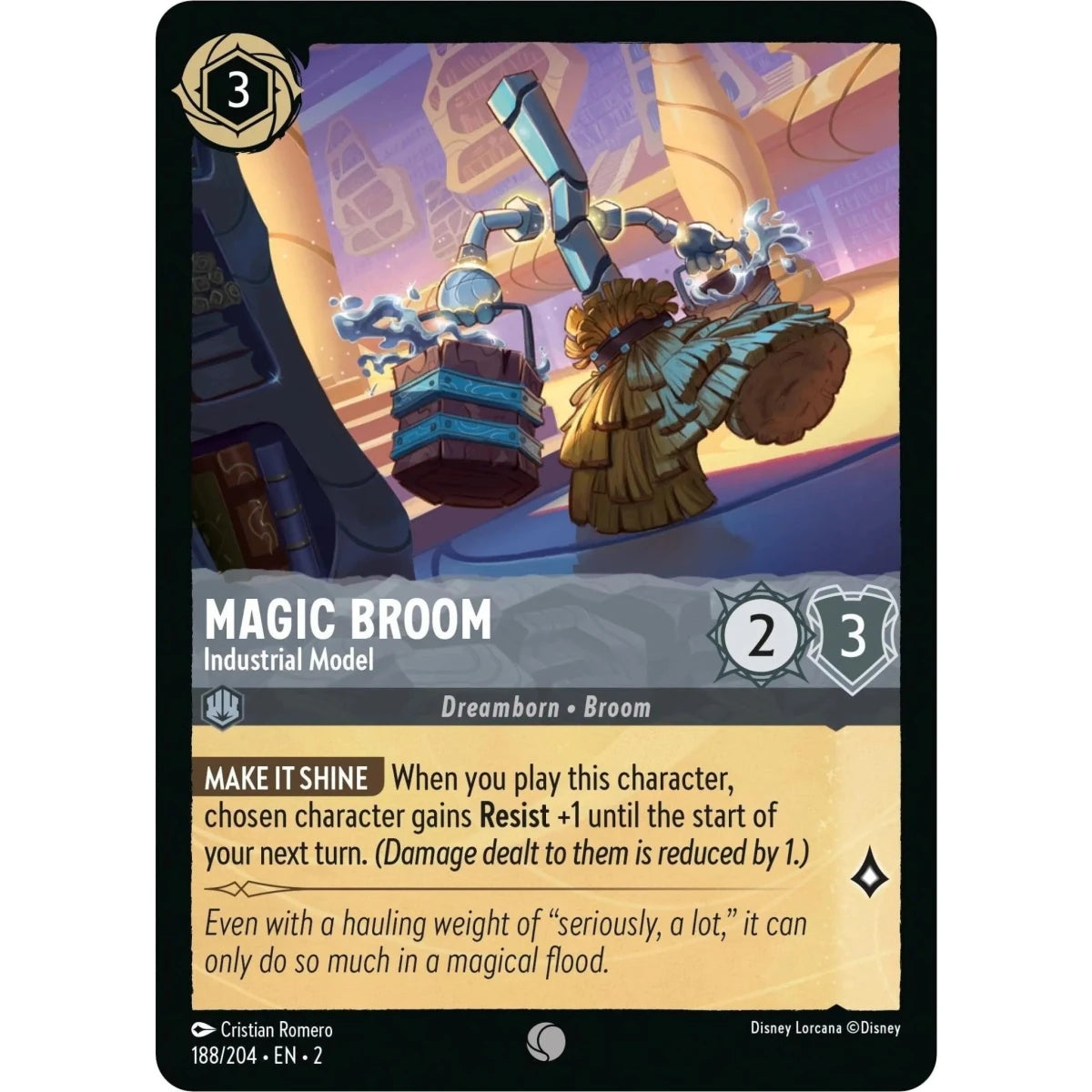 Magic Broom - Industrial Model (188/204) (Rise of the Floodborn) in Malta | LAB7