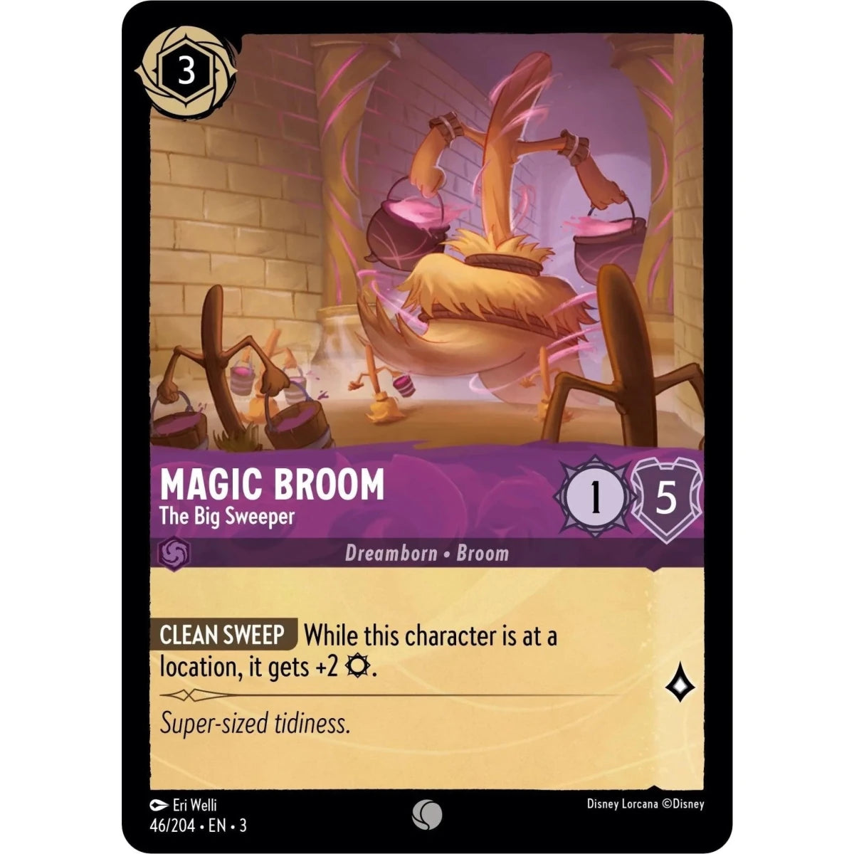 Magic Broom - The Big Sweeper (46/204) (Into the Inklands) in Malta | LAB7