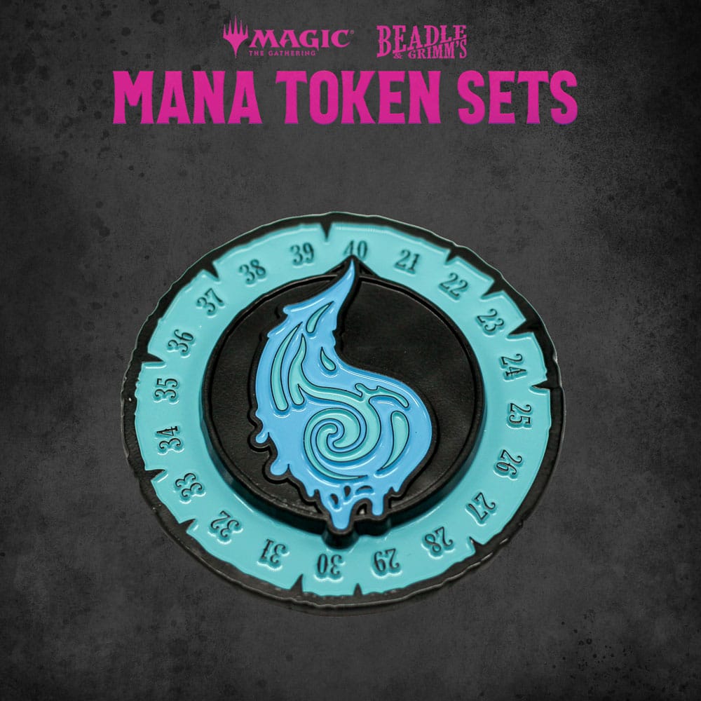 Beadle & Grimm´s - Magic: The Gathering Blue Mana Dice & Token Pack