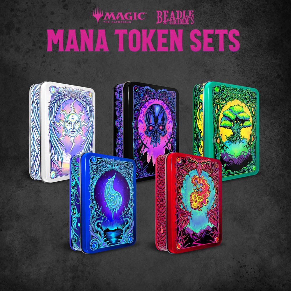 Beadle & Grimm´s - Magic: The Gathering Blue Mana Dice & Token Pack