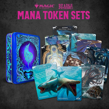 Beadle & Grimm´s - Magic: The Gathering Blue Mana Dice & Token Pack