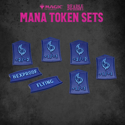 Beadle & Grimm´s - Magic: The Gathering Blue Mana Dice & Token Pack