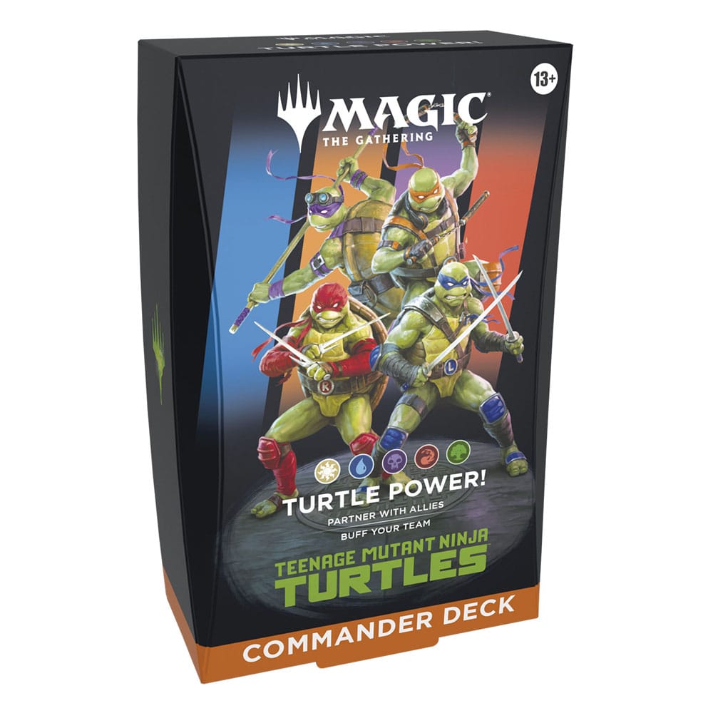 Magic The Gathering Teenage Mutant Ninja Turtles Commander Decks Case (4) by LAB7 Malta, Europe
