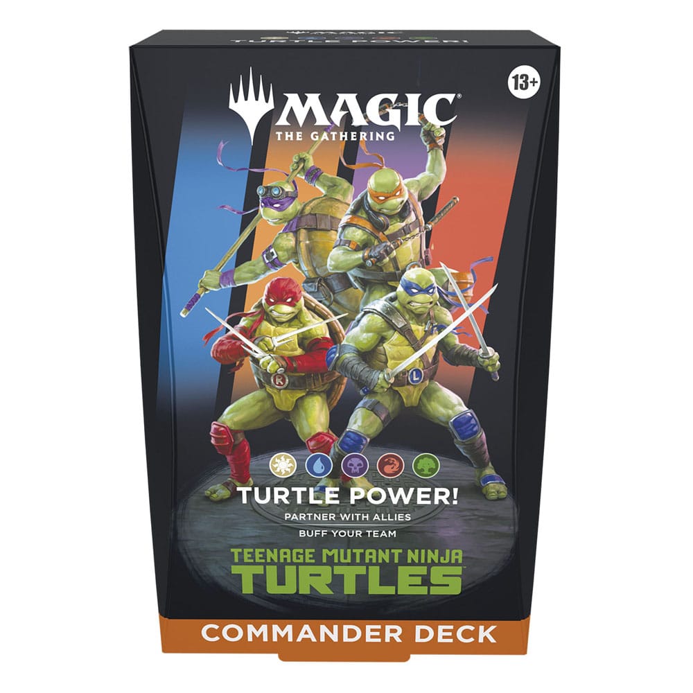 Magic The Gathering Teenage Mutant Ninja Turtles Commander Decks Case (4) by LAB7 Malta, Europe
