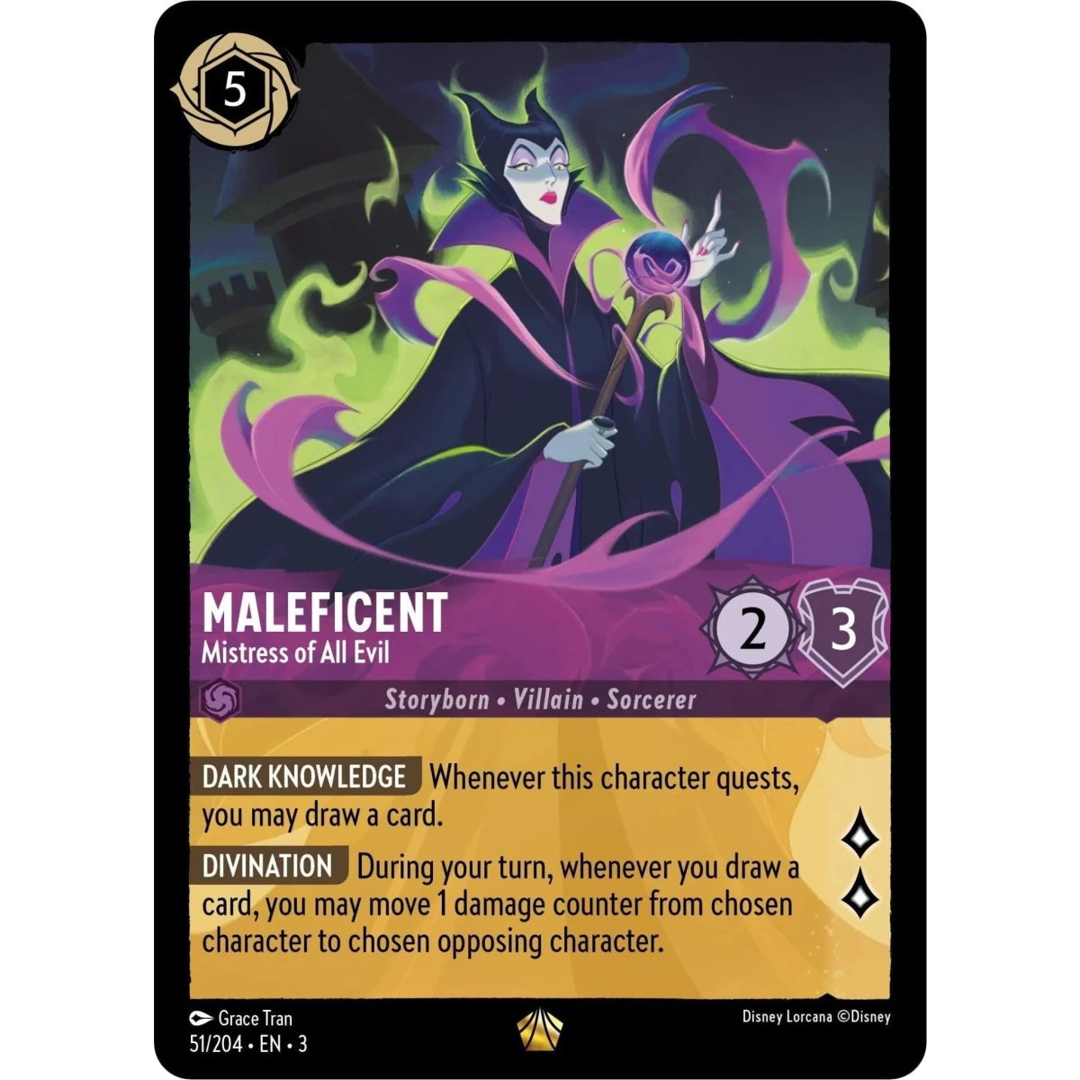 Maleficent - Mistress of All Evil (51/204) (Into the Inklands) in Malta | LAB7