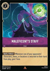 Maleficent's Staff (65/204) (Azurite Sea) in Malta | LAB7