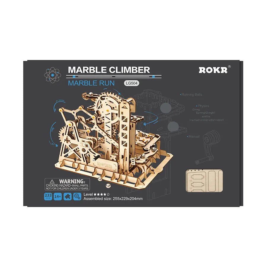 Marble Climber Fortress LG504 3D Wooden Puzzle LG504 by LAB7 Malta, Europe