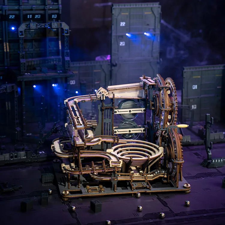 ROKR DIY 3D Wooden Puzzle Marble Night City LGA01 by LAB7 Malta, Europe