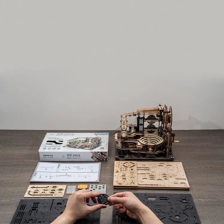 ROKR DIY 3D Wooden Puzzle Marble Night City LGA01 by LAB7 Malta, Europe